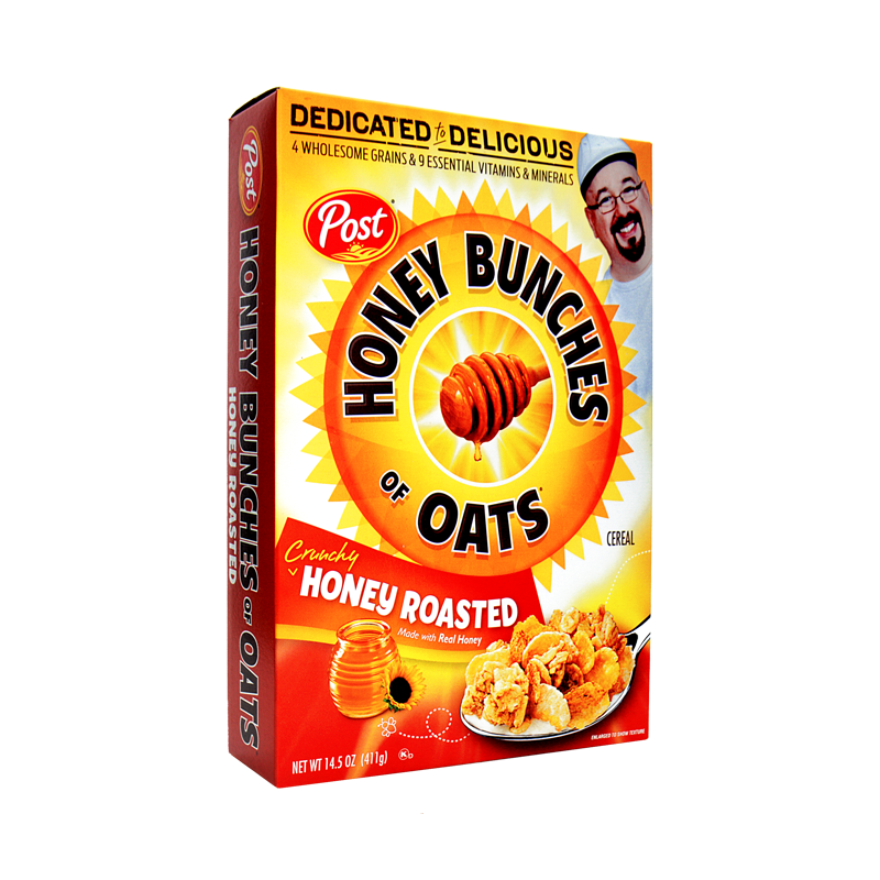 Post - Post Honey Bunches Of Oats Honey Roasted - 411gm ...